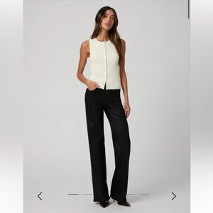 Paige Sasha Wide Leg Jean 34.5”